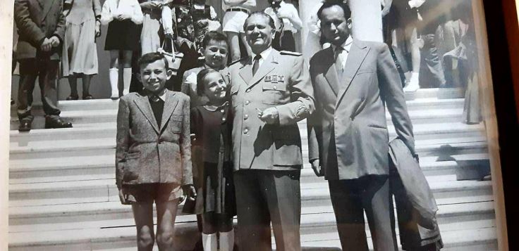 Djaci skole Vuk Karadzic 1955