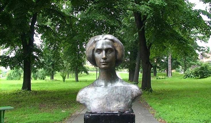 Zivka Damjanovic u parku