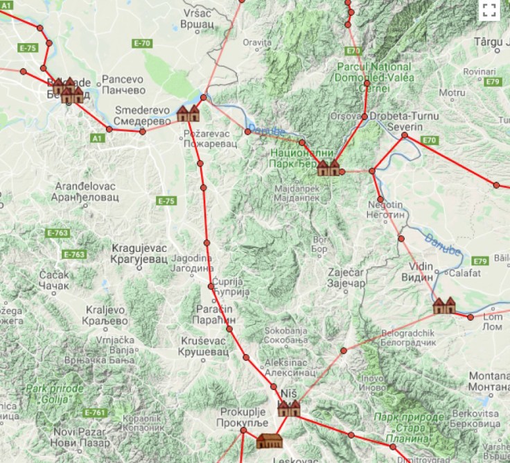 put Viminacijum Naisus