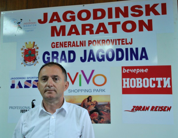 Jagodina, Dejan dasic, predsednik Organizacionog odbora maratona