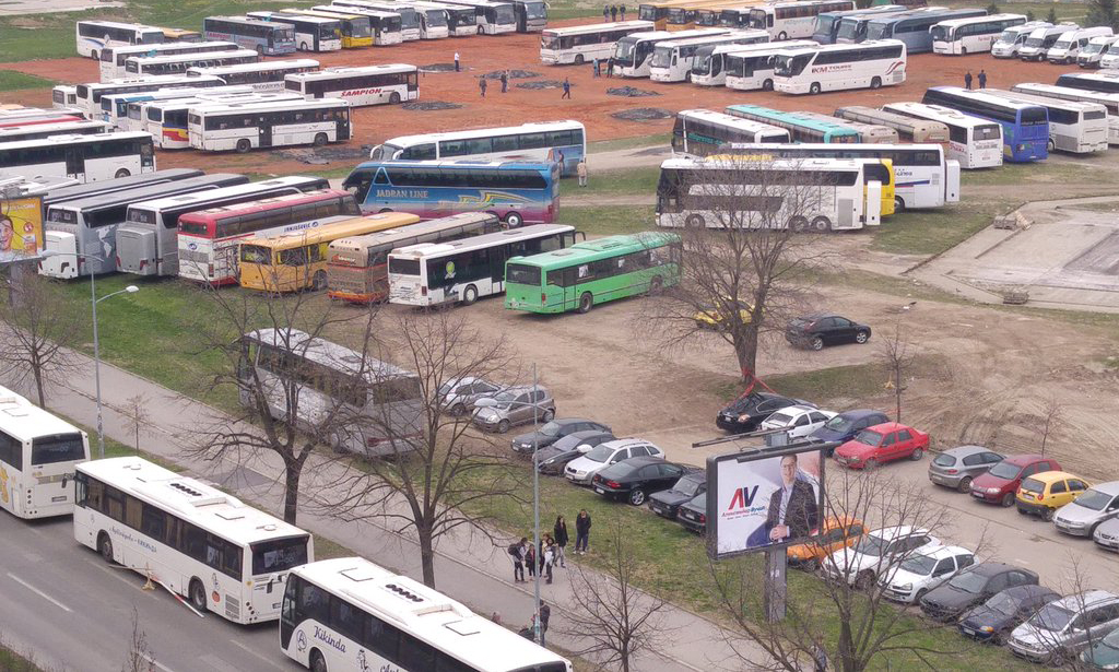 autobusi parkirani