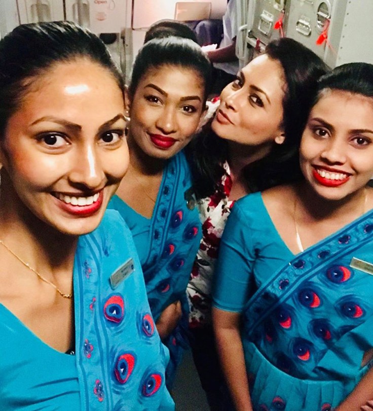 stjuardese Sri Lanka